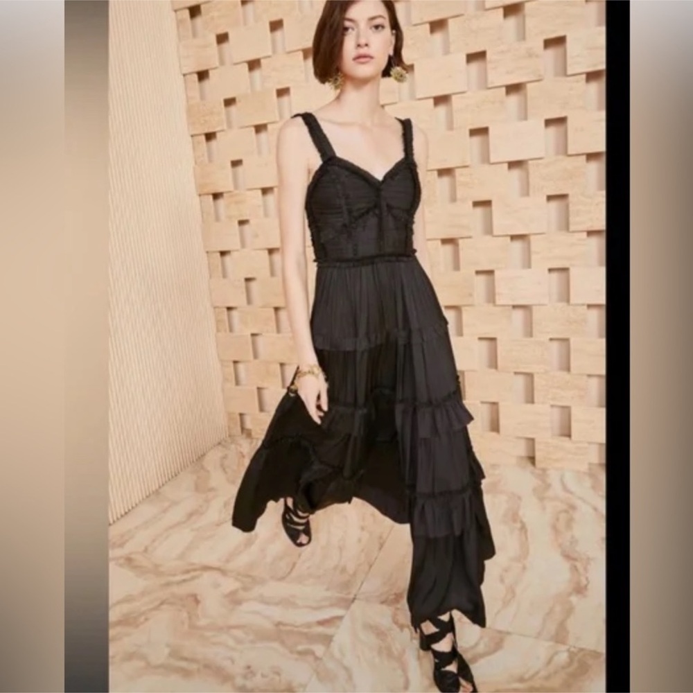 ULLA JOHNSON Gwynne Midi Dress Sz 12